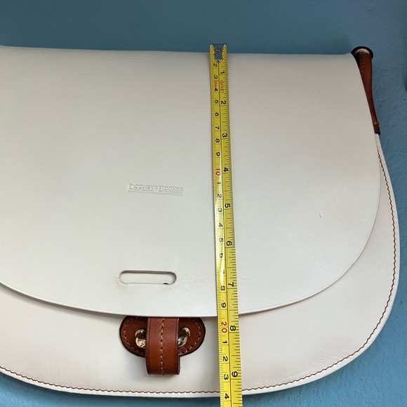 Dooney and Burke Cream and Tan purse - Picture 7 of 13